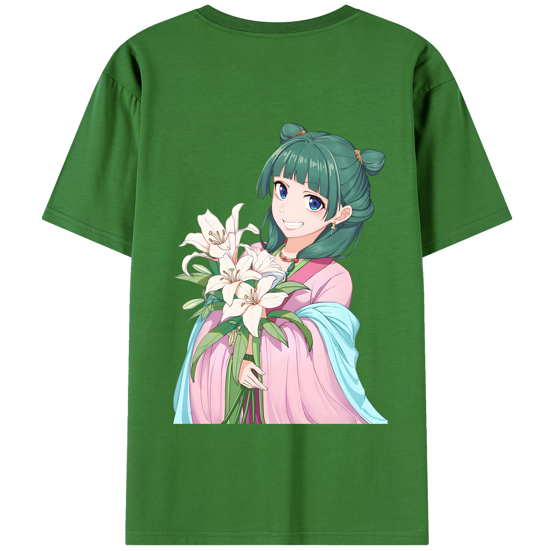 （画像用） 薬屋のひとりごと The Apothecary Diaries レディース半袖Tシャツ(バックプリント)
